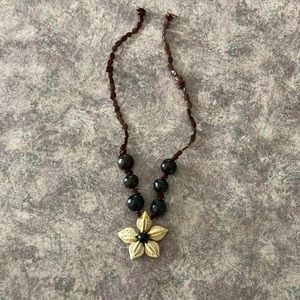 Boho Wooden Necklace